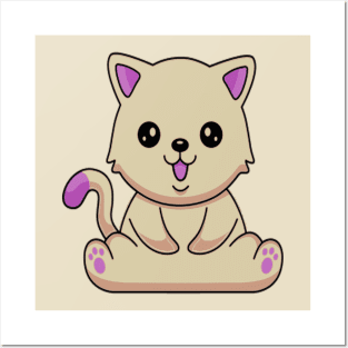 Cute Kitty Cat - Baby Cat Posters and Art